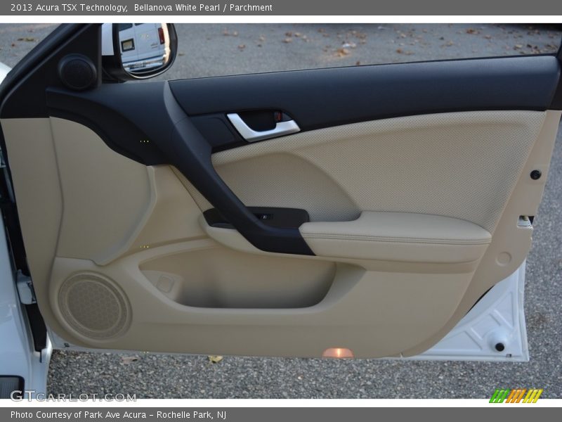 Bellanova White Pearl / Parchment 2013 Acura TSX Technology