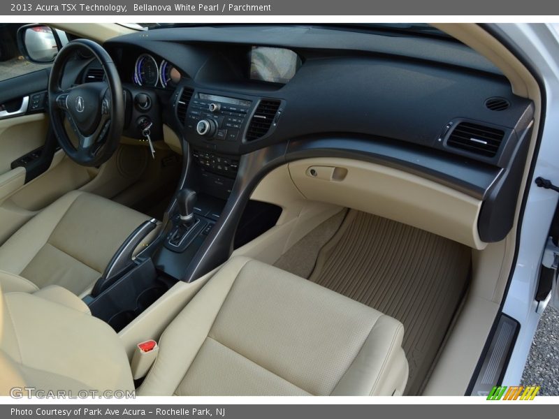 Bellanova White Pearl / Parchment 2013 Acura TSX Technology