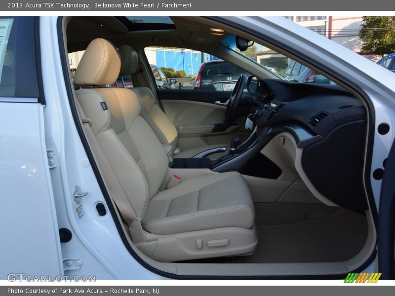 Bellanova White Pearl / Parchment 2013 Acura TSX Technology
