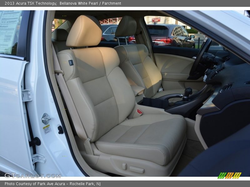 Bellanova White Pearl / Parchment 2013 Acura TSX Technology