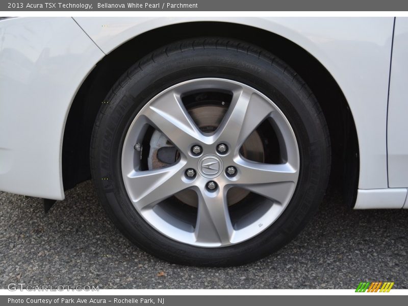 Bellanova White Pearl / Parchment 2013 Acura TSX Technology