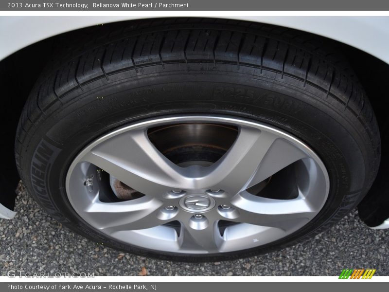 Bellanova White Pearl / Parchment 2013 Acura TSX Technology
