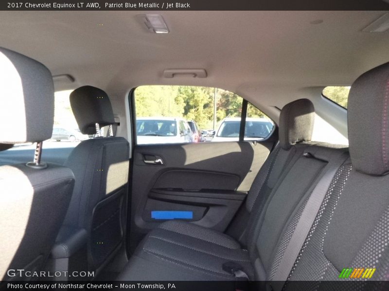 Patriot Blue Metallic / Jet Black 2017 Chevrolet Equinox LT AWD