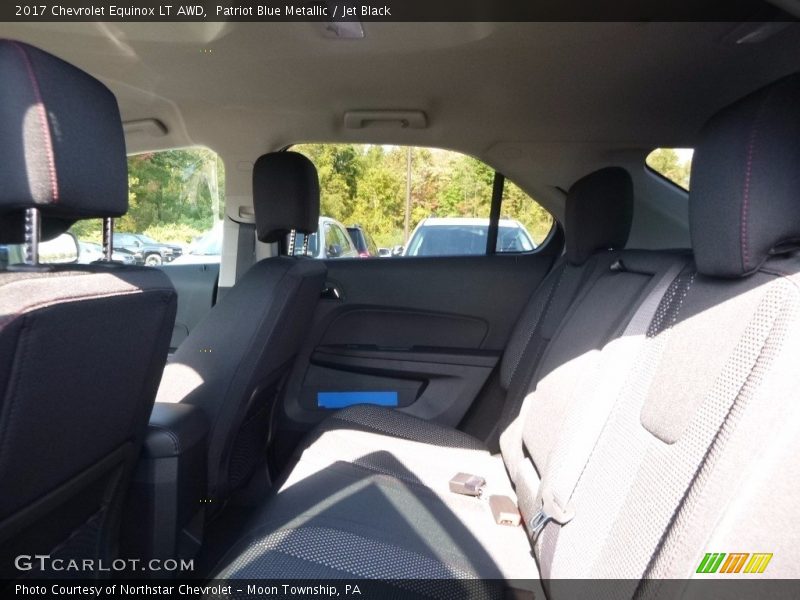 Patriot Blue Metallic / Jet Black 2017 Chevrolet Equinox LT AWD