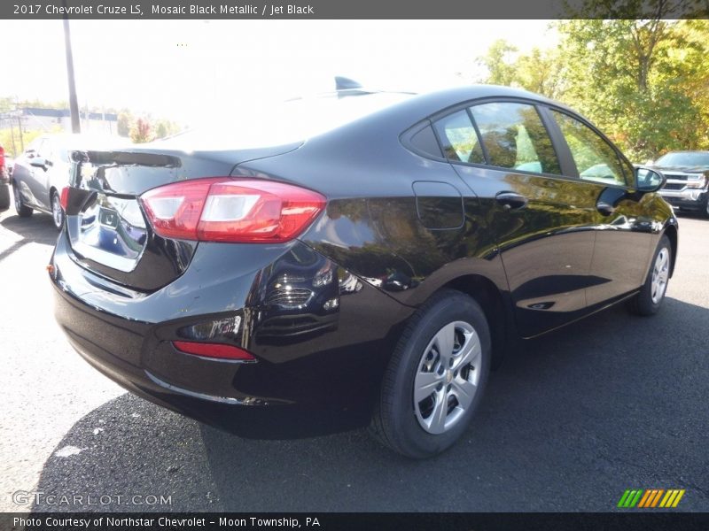 Mosaic Black Metallic / Jet Black 2017 Chevrolet Cruze LS