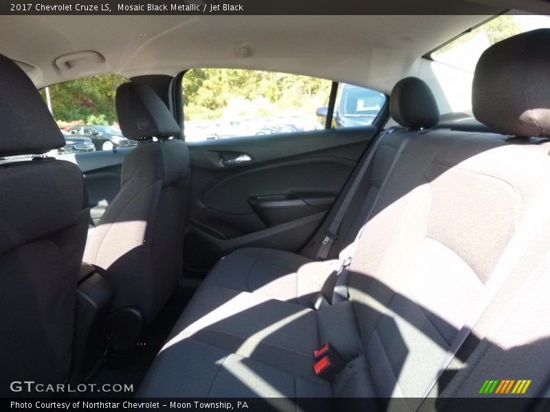 Mosaic Black Metallic / Jet Black 2017 Chevrolet Cruze LS