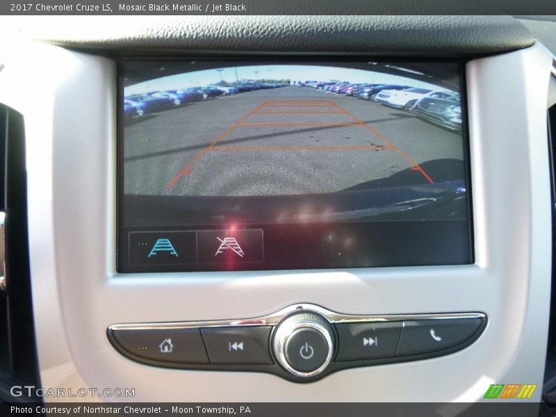 Mosaic Black Metallic / Jet Black 2017 Chevrolet Cruze LS