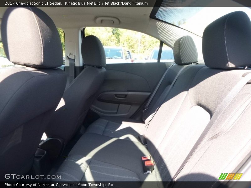 Kinetic Blue Metallic / Jet Black/Dark Titanium 2017 Chevrolet Sonic LT Sedan