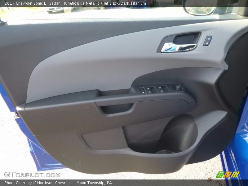 Kinetic Blue Metallic / Jet Black/Dark Titanium 2017 Chevrolet Sonic LT Sedan