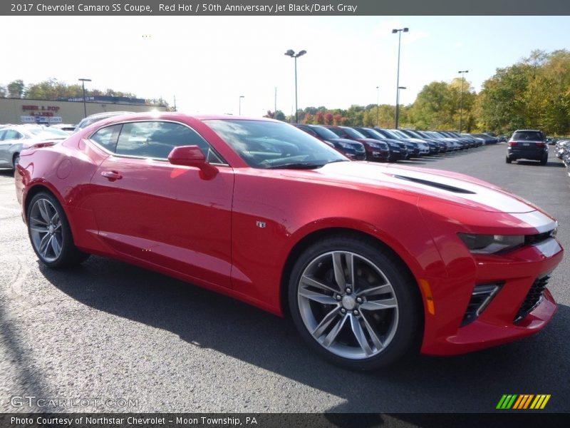 Front 3/4 View of 2017 Camaro SS Coupe