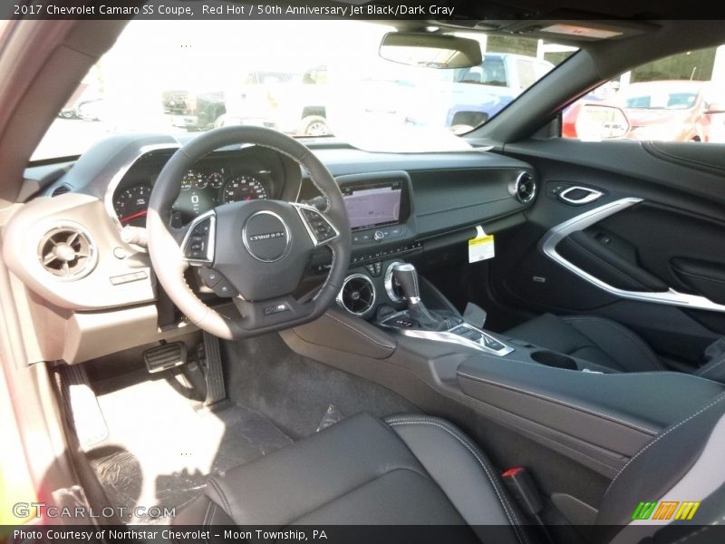 Front Seat of 2017 Camaro SS Coupe