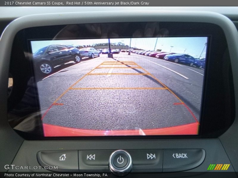 Red Hot / 50th Anniversary Jet Black/Dark Gray 2017 Chevrolet Camaro SS Coupe