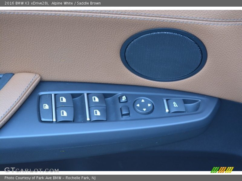 Alpine White / Saddle Brown 2016 BMW X3 xDrive28i