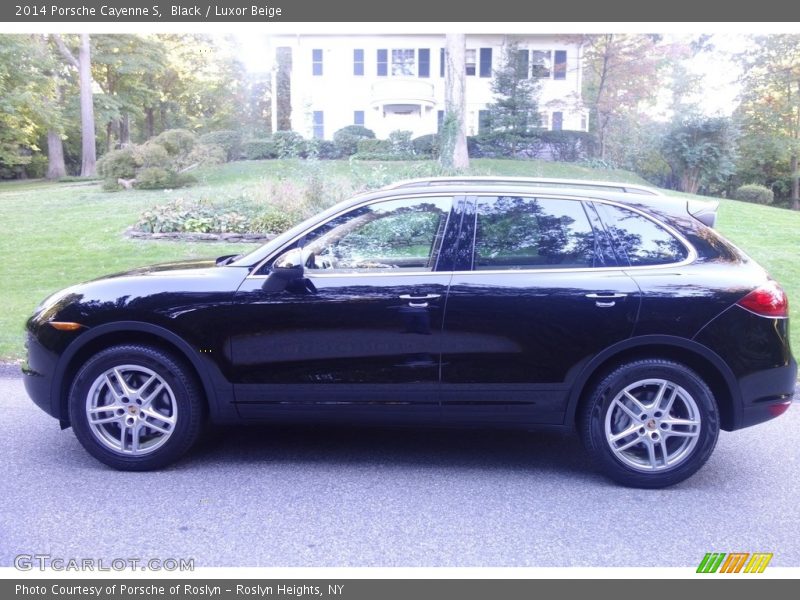 Black / Luxor Beige 2014 Porsche Cayenne S
