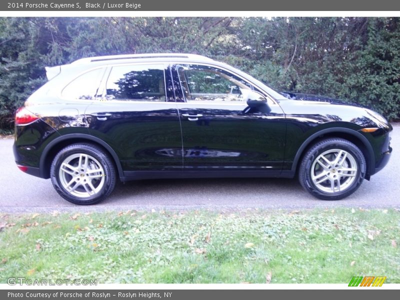 Black / Luxor Beige 2014 Porsche Cayenne S