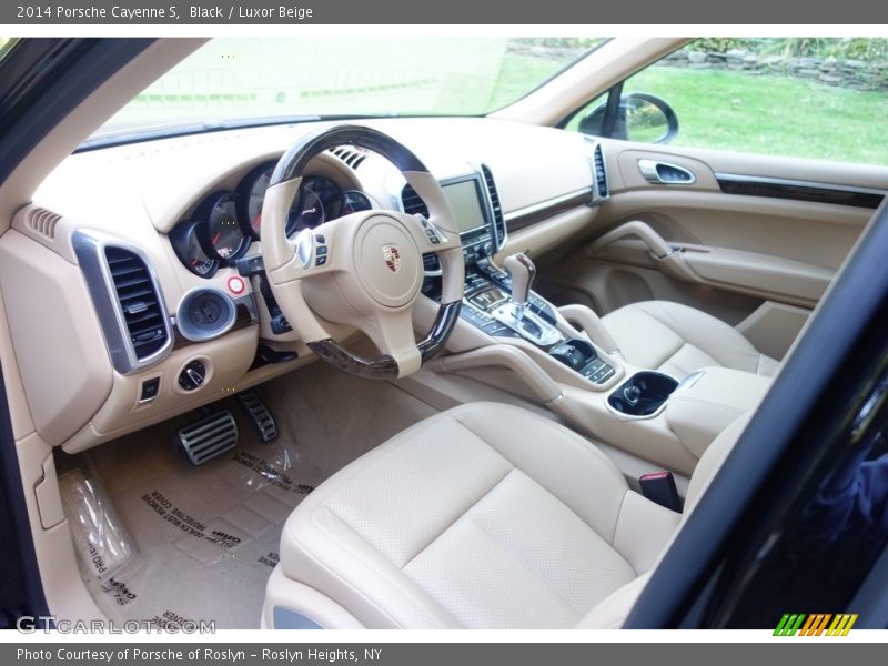  2014 Cayenne S Luxor Beige Interior