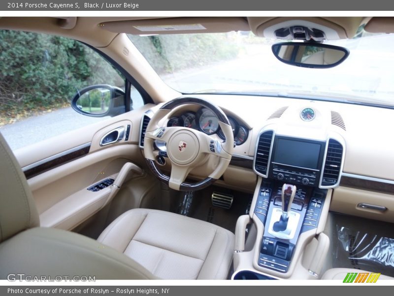 Black / Luxor Beige 2014 Porsche Cayenne S
