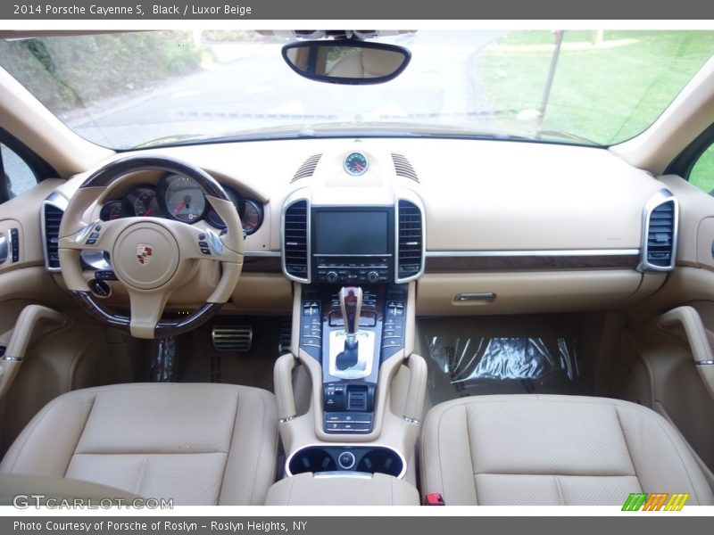 Black / Luxor Beige 2014 Porsche Cayenne S