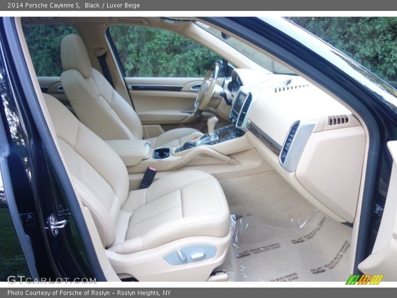 Black / Luxor Beige 2014 Porsche Cayenne S