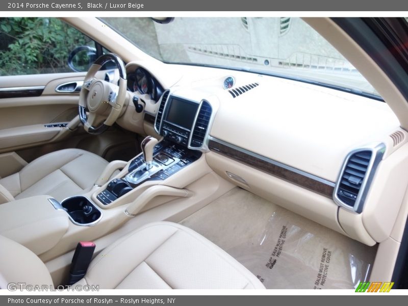 Black / Luxor Beige 2014 Porsche Cayenne S
