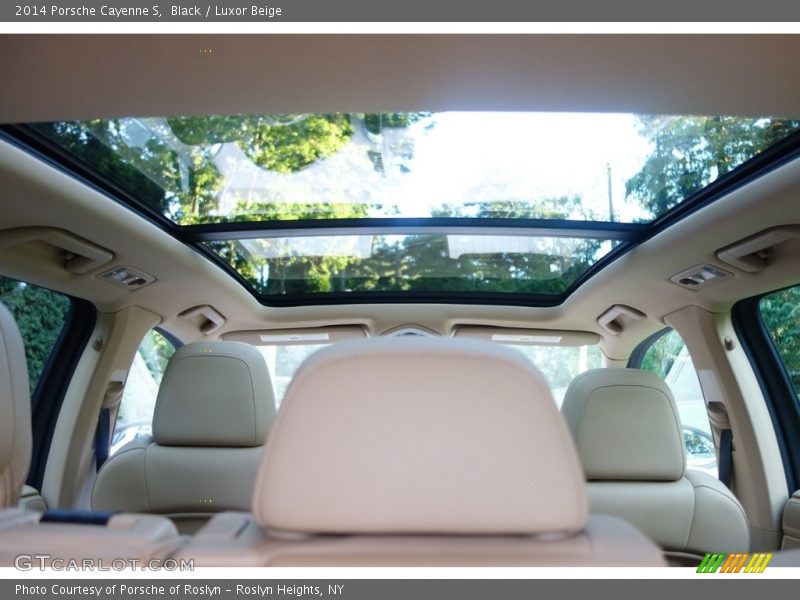 Black / Luxor Beige 2014 Porsche Cayenne S