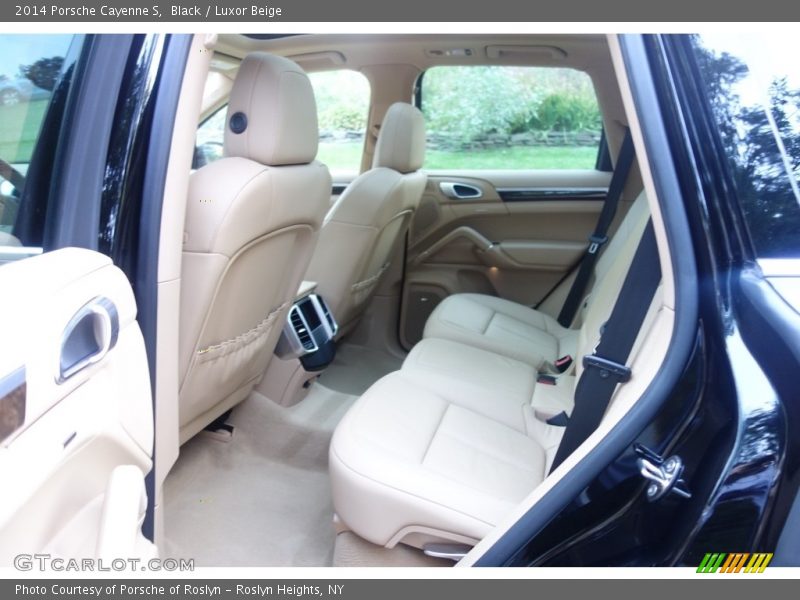 Black / Luxor Beige 2014 Porsche Cayenne S