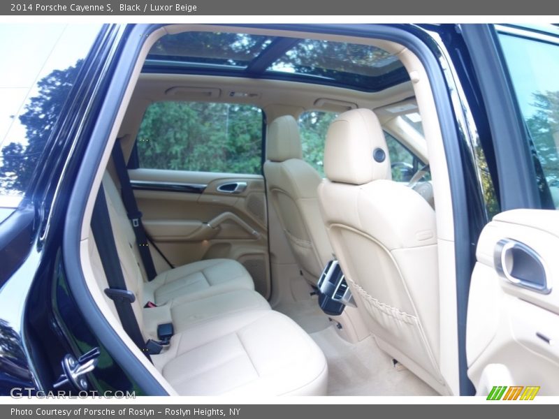 Black / Luxor Beige 2014 Porsche Cayenne S