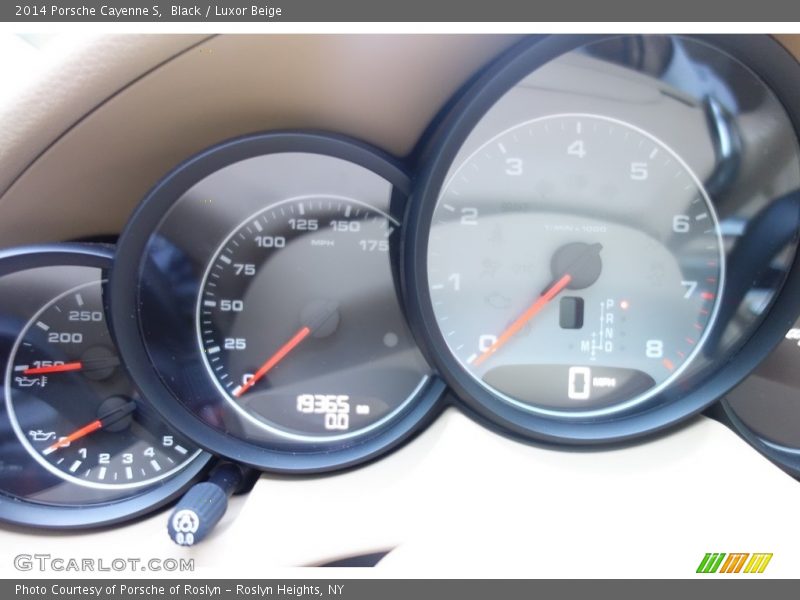 Black / Luxor Beige 2014 Porsche Cayenne S