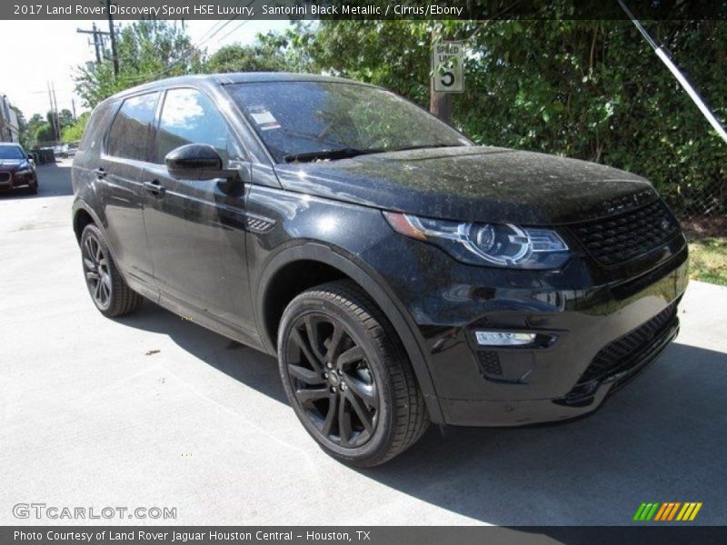 Santorini Black Metallic / Cirrus/Ebony 2017 Land Rover Discovery Sport HSE Luxury