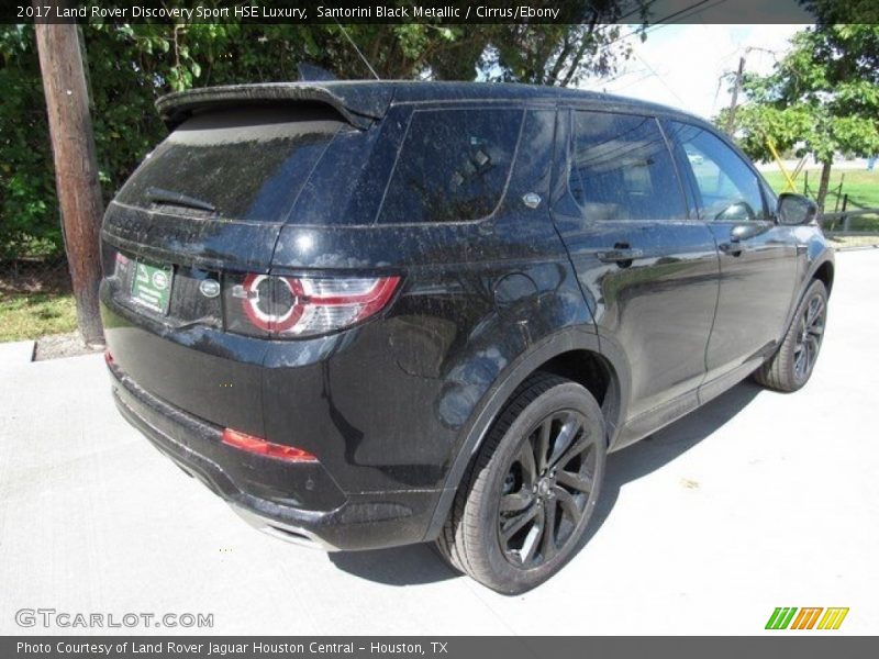 Santorini Black Metallic / Cirrus/Ebony 2017 Land Rover Discovery Sport HSE Luxury