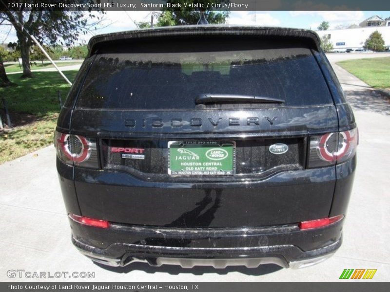 Santorini Black Metallic / Cirrus/Ebony 2017 Land Rover Discovery Sport HSE Luxury