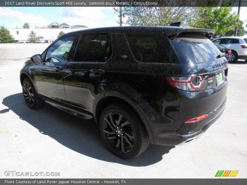 Santorini Black Metallic / Cirrus/Ebony 2017 Land Rover Discovery Sport HSE Luxury