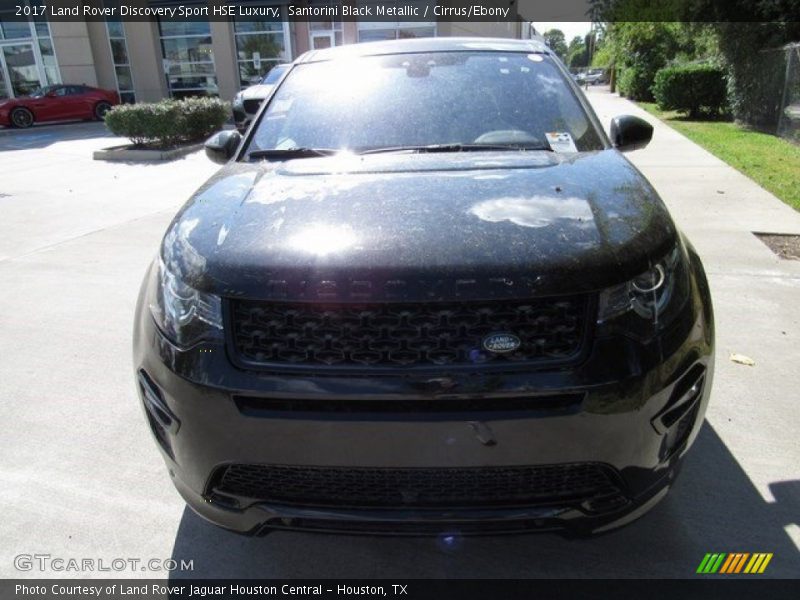 Santorini Black Metallic / Cirrus/Ebony 2017 Land Rover Discovery Sport HSE Luxury