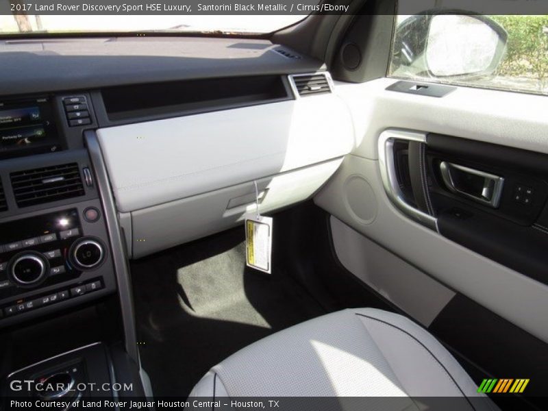 Santorini Black Metallic / Cirrus/Ebony 2017 Land Rover Discovery Sport HSE Luxury