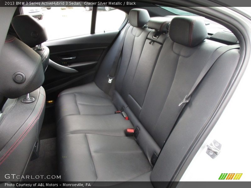 Glacier Silver Metallic / Black 2013 BMW 3 Series ActiveHybrid 3 Sedan