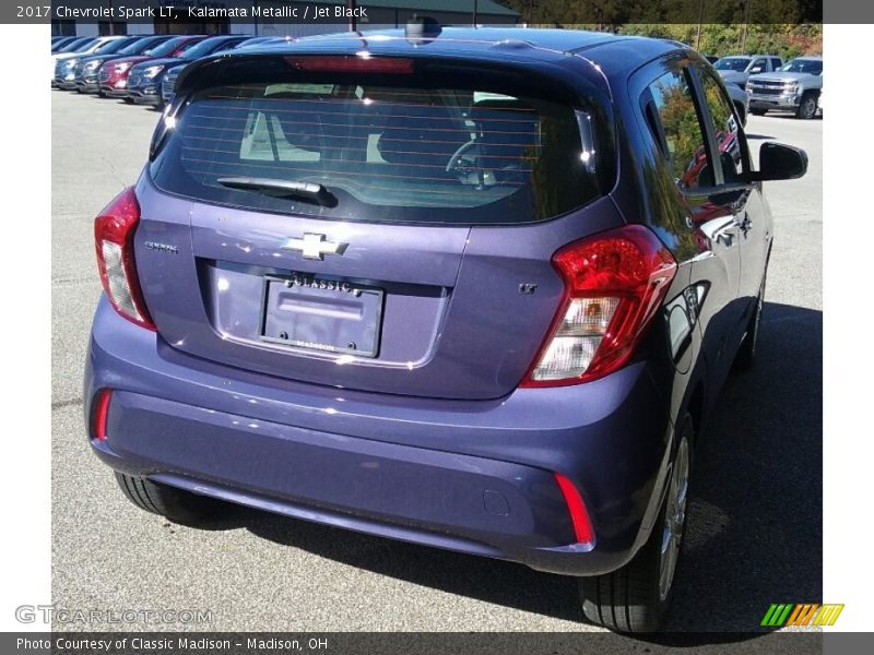 Kalamata Metallic / Jet Black 2017 Chevrolet Spark LT