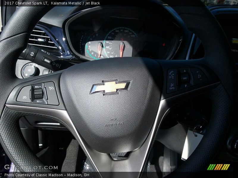 Kalamata Metallic / Jet Black 2017 Chevrolet Spark LT