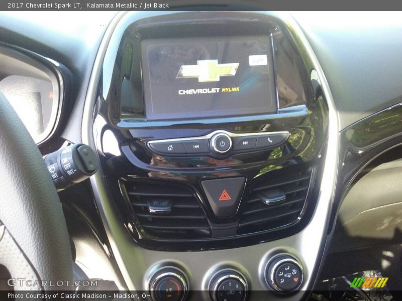 Kalamata Metallic / Jet Black 2017 Chevrolet Spark LT