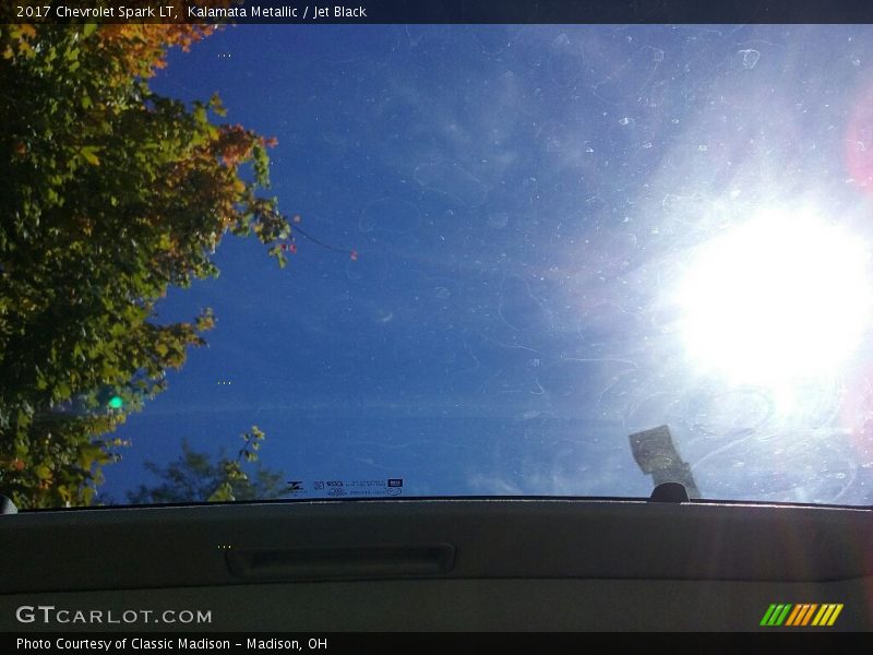 Kalamata Metallic / Jet Black 2017 Chevrolet Spark LT