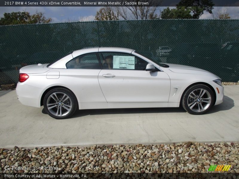  2017 4 Series 430i xDrive Convertible Mineral White Metallic