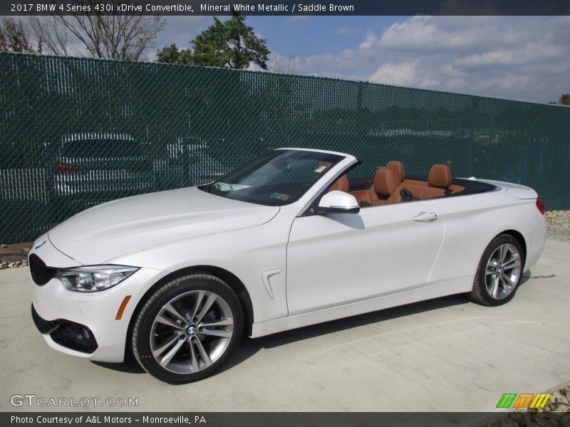 Front 3/4 View of 2017 4 Series 430i xDrive Convertible