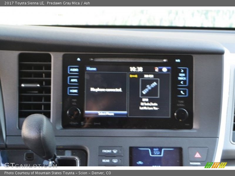 Predawn Gray Mica / Ash 2017 Toyota Sienna LE