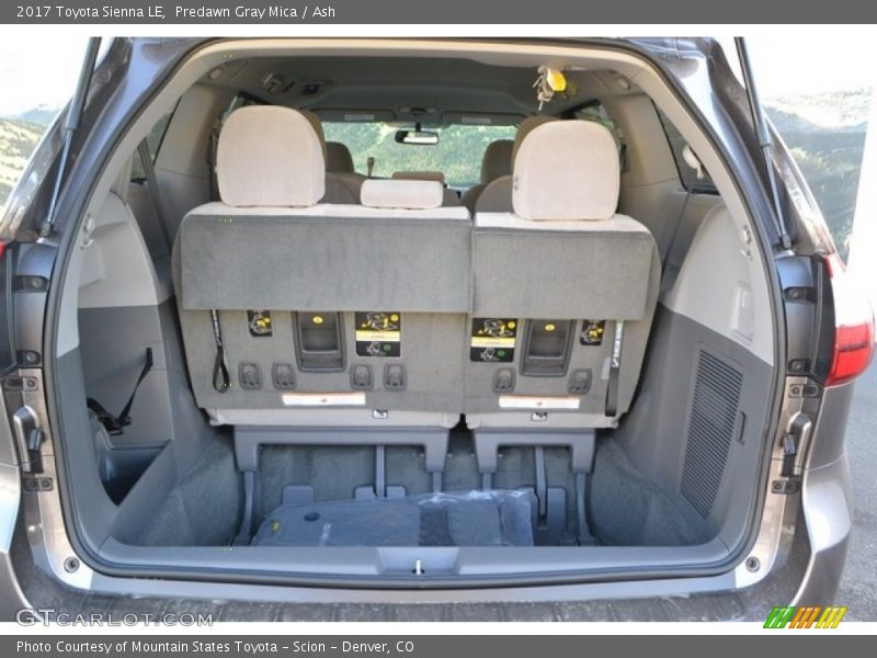 Predawn Gray Mica / Ash 2017 Toyota Sienna LE