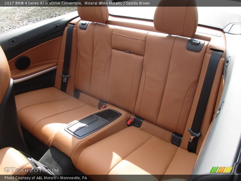 Rear Seat of 2017 4 Series 430i xDrive Convertible