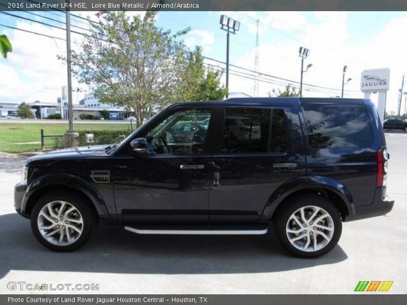 Loire Blue Metallic / Almond/Arabica 2016 Land Rover LR4 HSE