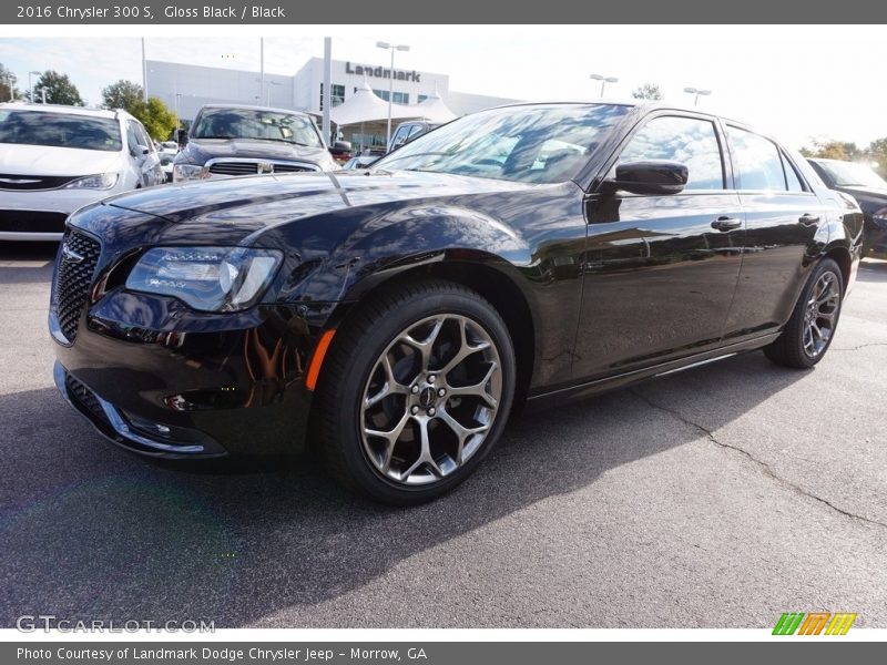 Gloss Black / Black 2016 Chrysler 300 S
