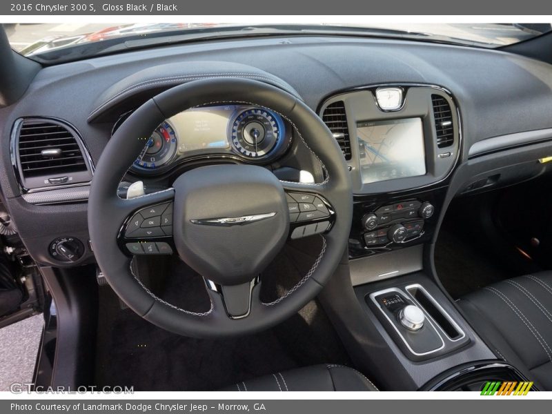 Gloss Black / Black 2016 Chrysler 300 S