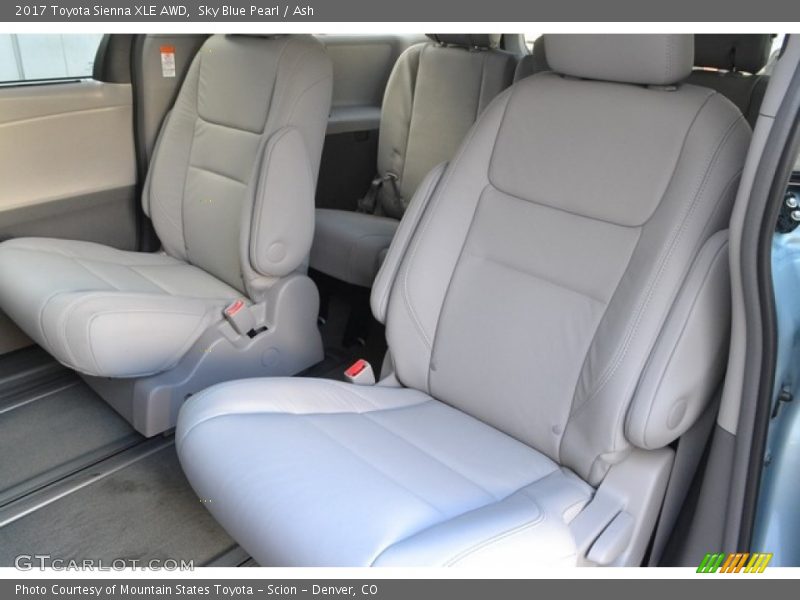 Sky Blue Pearl / Ash 2017 Toyota Sienna XLE AWD