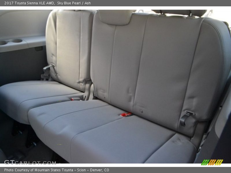 Sky Blue Pearl / Ash 2017 Toyota Sienna XLE AWD