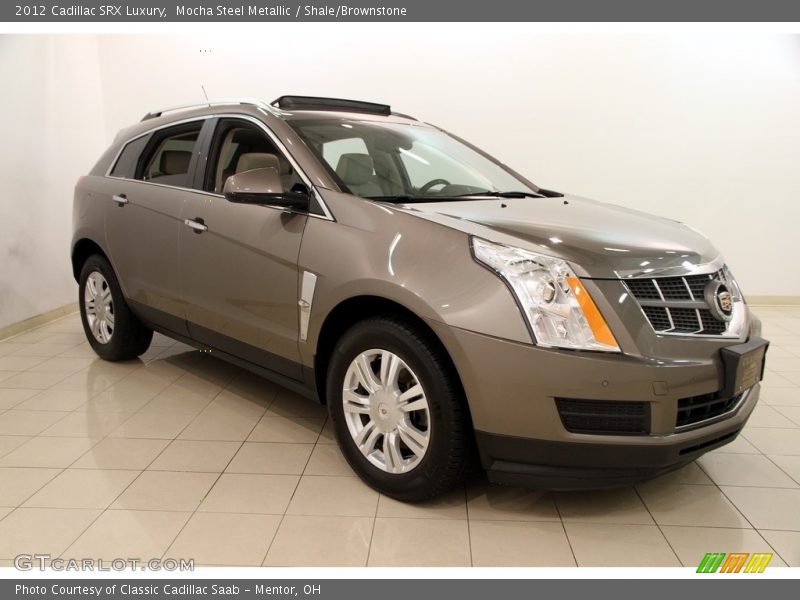Mocha Steel Metallic / Shale/Brownstone 2012 Cadillac SRX Luxury